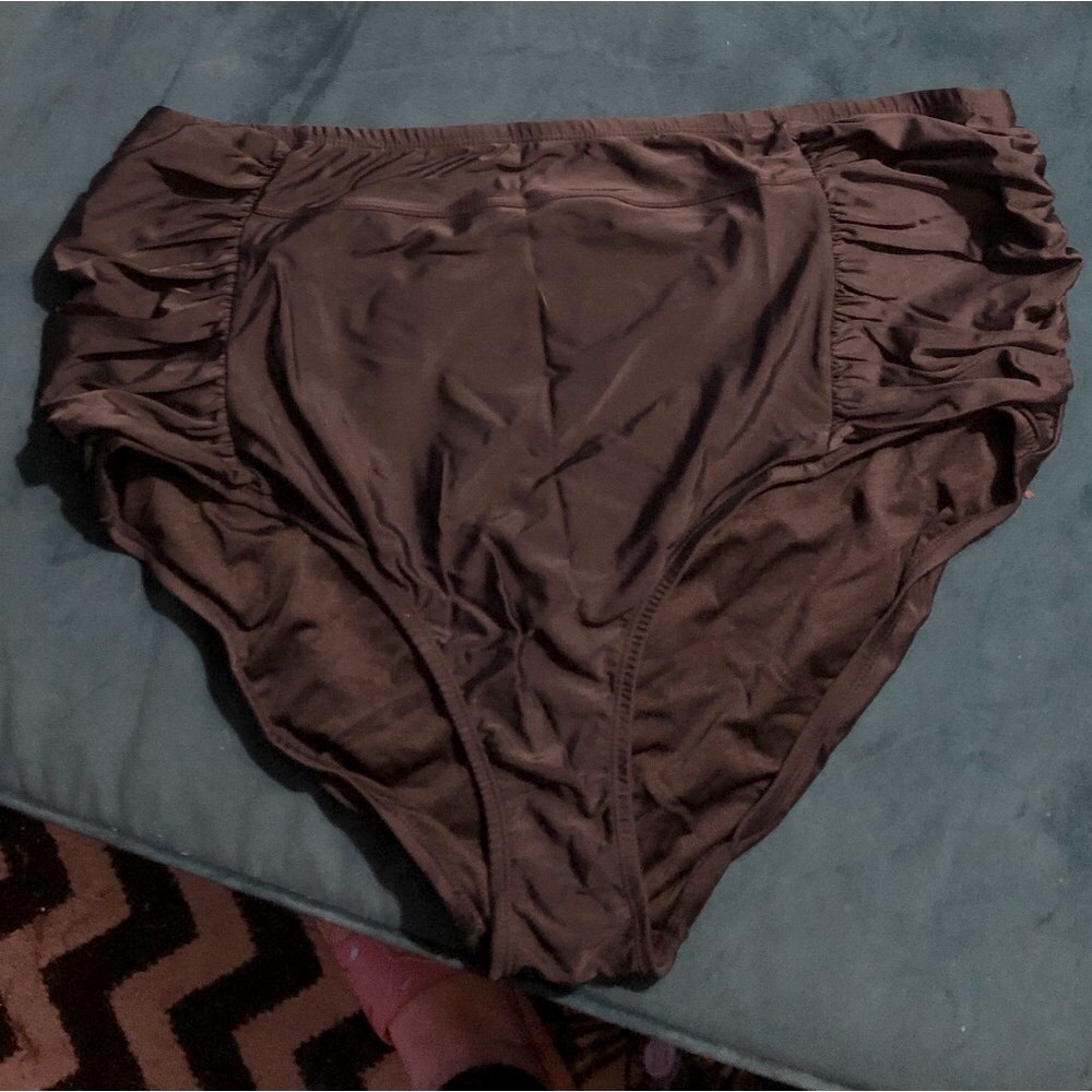 NWOT Vintage style high waisted swim bottom 20/22